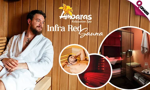 Infrared Sauna & Full Body Balinese Massage for Men at Amoaras Relaxation Spa by Holiday Villa!